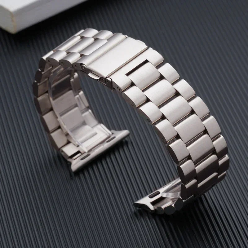 Stainless Steel Straps for Apple Watch Ultra 3/2/1 49mm 45mm 44mm 42mm-40mm-41mm-46mm Metal band series 11 10 9 8 7 6 5 4 3 se3