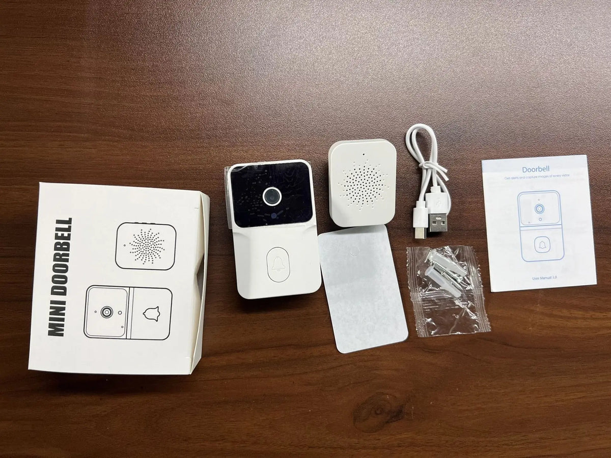 WiFi Video Doorbell Wireless Phone Two-way Intercom System IR Night Vision Doorbell Smart Home Security Door Bell Camera Monitor