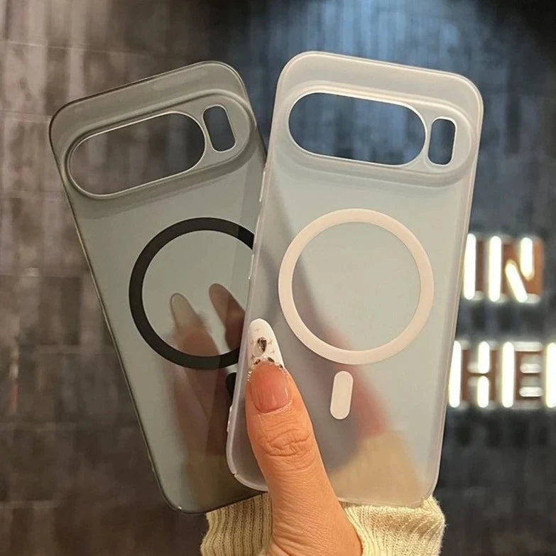 for Magsafe Matte Soft TPU Case for Google Pixel 9 10 Pro XL 7 8 6 10A 9A 8A 7A 6A Magnetic Wireless Charging Ultra Slim Cover