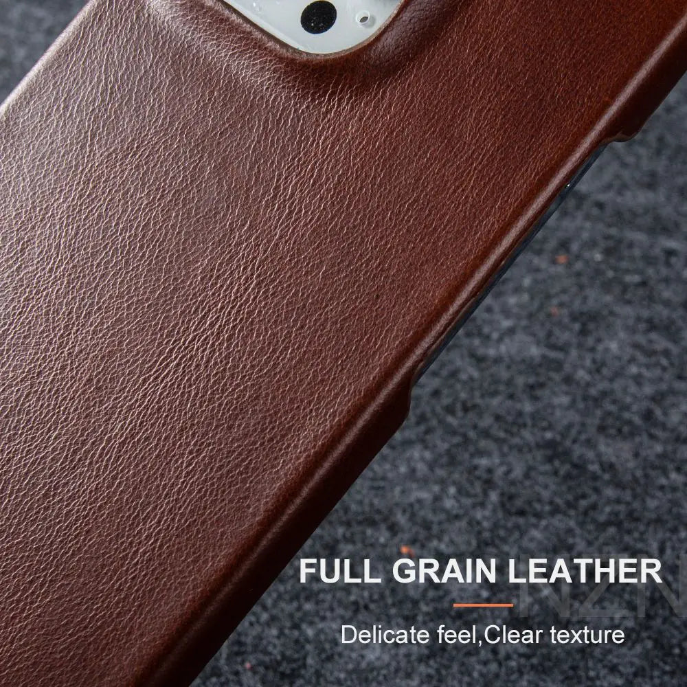 For Case iphone 16 Pro Max Cases Oil Wax Luxury Genuine Leather Cover For Iphone 17 16 15 14 13 XS Max X 8 Plus Phone Shell Capa