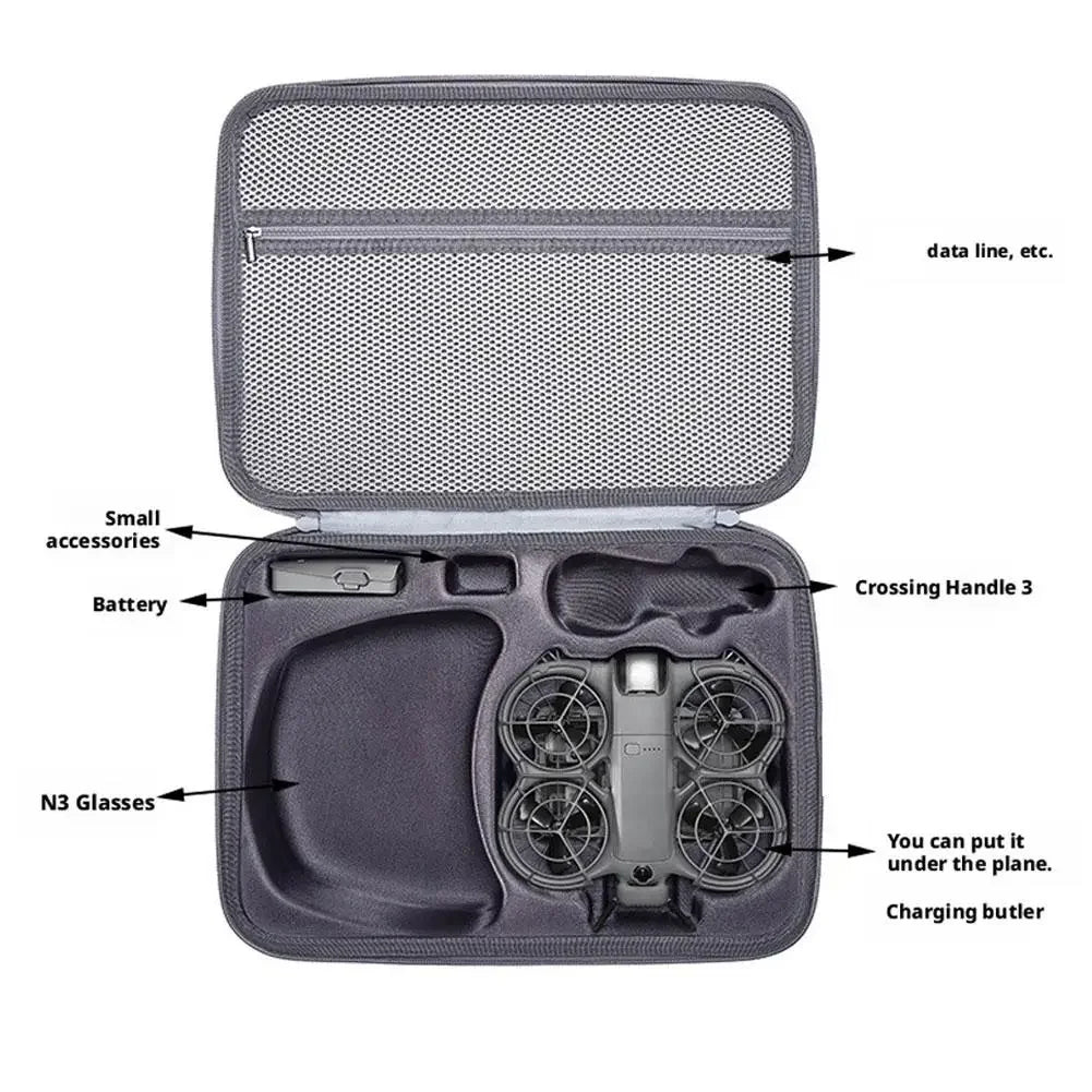 for dji NEO2 Portable Carrying Case Hard EVA Storage Bag Waterproof  Controller Protection Storage Case NEO2 Accessory Case
