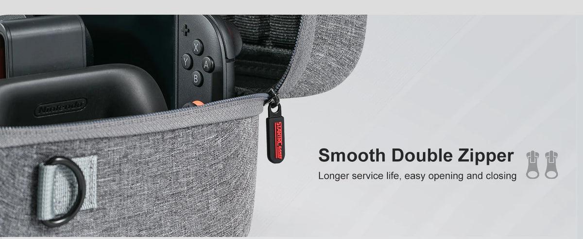 STARTRC GAMES Hard Shell Portable Travel Carry Bag for Switch 2, Pro Controller, 18 Game Cards and Other Accessories