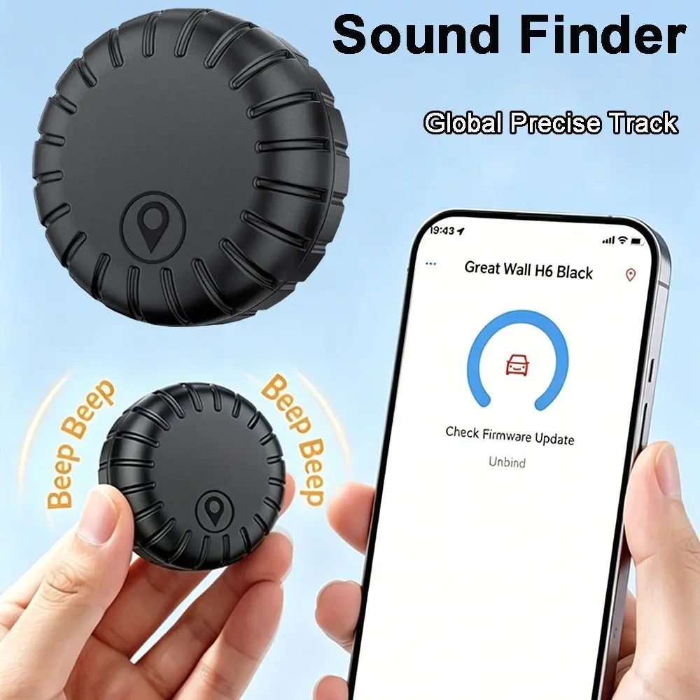 5.3 Bluetooth Magnetic Anti Lost Tracker Long Standby IPX7 Waterproof Grade Smart Tag Item Locator Unlimited Remote Location