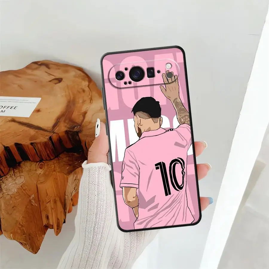 Phone Case for Google Pixel 6a 7a 9a 8a 10 9 Pro XL 6 7 8 Pro Soft Shell Cool Football Sports
