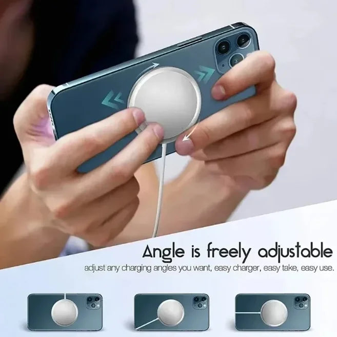 15W magnetic wireless charger is suitable for fast charging of iPhone 16 and 15promomax PD.