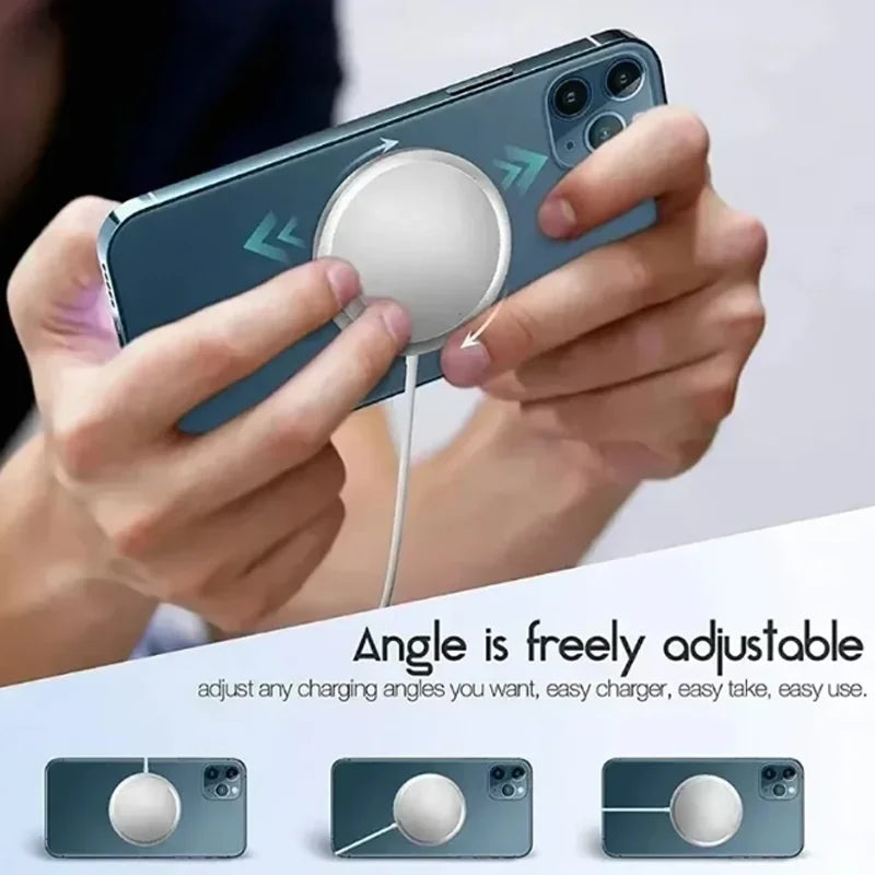 15W magnetic wireless charger is suitable for fast charging of iPhone 16 and 15promomax PD.