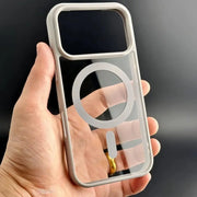 Luxury Shockproof Magsafe Wireless Charge Case For iPhone 17 Pro Max 17Pro 17ProMax Cover For iphone17 Air Magnetic Clear Capa