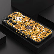 Orange Cats Phone Case For Samsung Galaxy S25 S24 S23 S22 S21 S20 S10 Ultra Plus FE Note 20 Ultra 10 Plus Cover