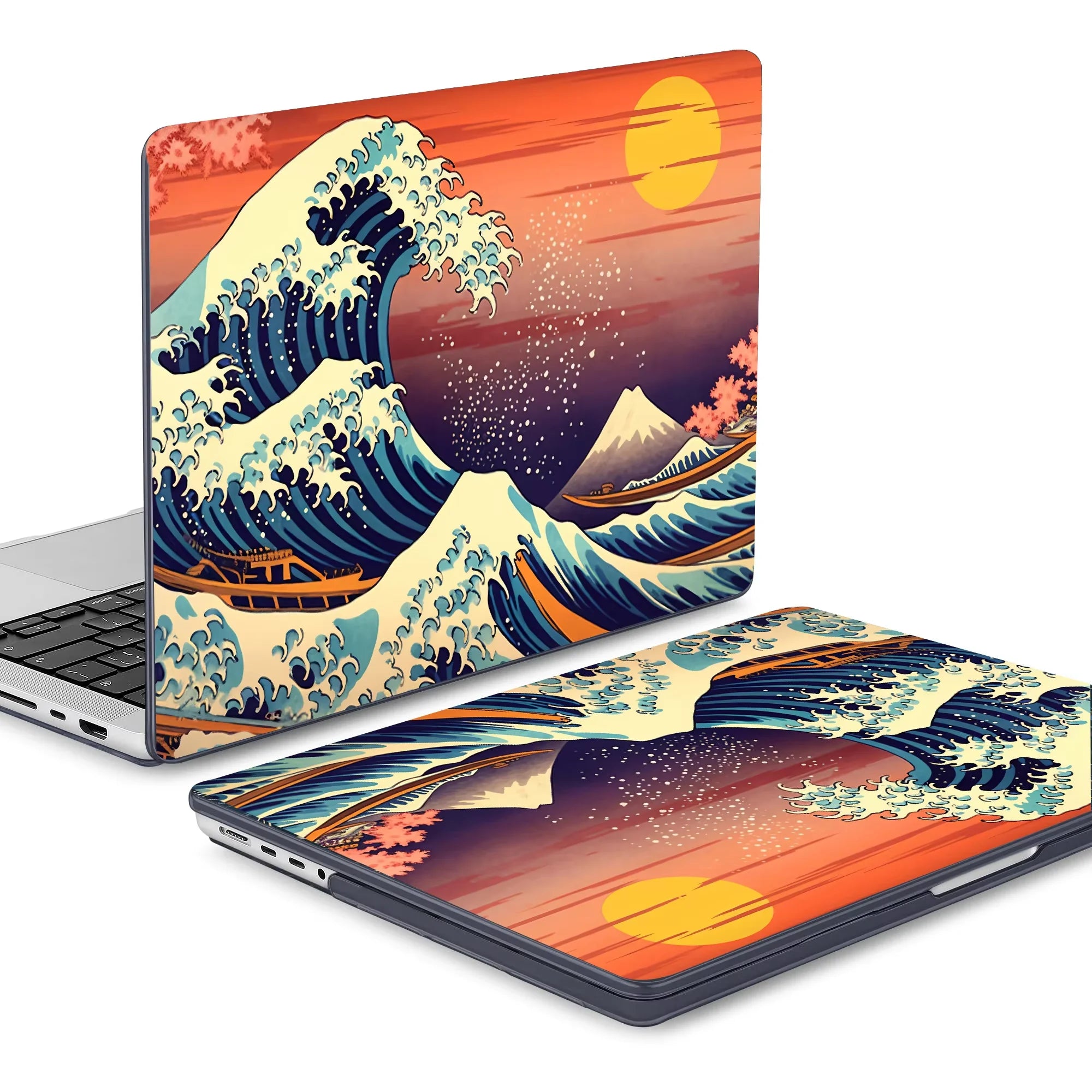 Print Laptop Case For Macbook air 13 2025 Case M2 M3 M4 Chip Model A3240 Cover for Air 15 M4 2025 A3241 M3 M2 15.3 Case