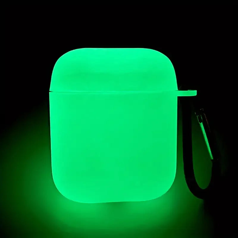 Night Light case For Airpods 1/2/3/pro2 Case Silicone Wireless Earphone Protective Cover with hook