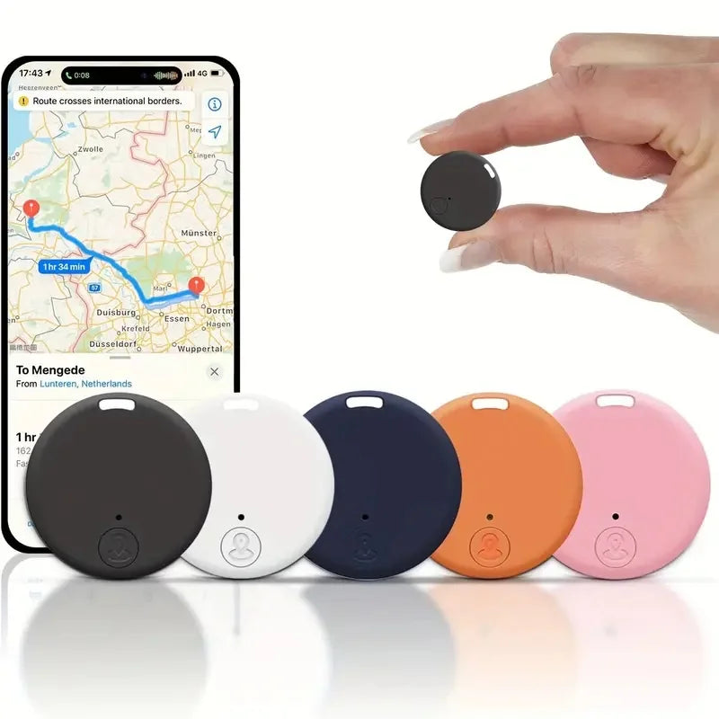 Mini GPS Tracker Anti-Lost Device Reminder For Pet Kids Key Wallet Smart Bluetooth Connected For Android App Locator Accessories