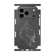 Diamond Texture Leather Back Skin for iPhone 17 16 15 14 13 Series Full Wrap Edge Rear Protective Film Sticker