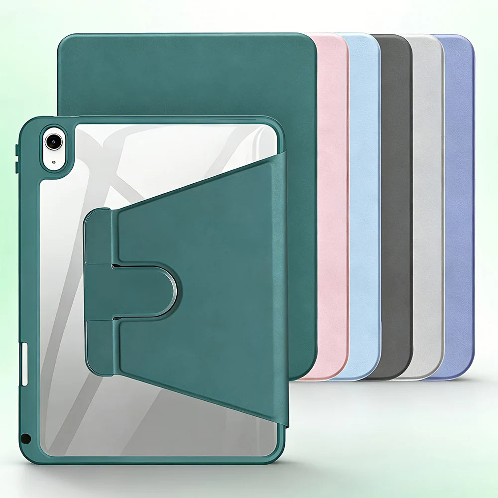 Rotating Smart Stand Case For iPad Air 13 2026 Case iPad Air 13 M4 M3 M2 Pro 13 11 M5 M4 2025 2024 Pro 12.9 2021 2020 Case Cover