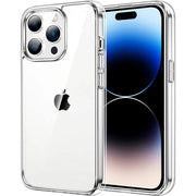 Non-Yellowing Transparent Case For iPhone 16 15 14 Plus 13 Pro Max 16e 12 11 12Pro 14Pro 13Pro SE 2020 Phone Cover Case