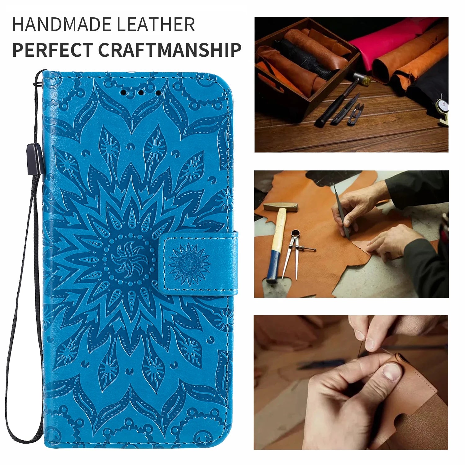 PU Leather Flip Case For Samsung Galaxy S8 S9 Plus S10 S20 FE S21 S22 S23 S24 S26 Ultra S25 Edge Wallet Stand Phone Cover Coque