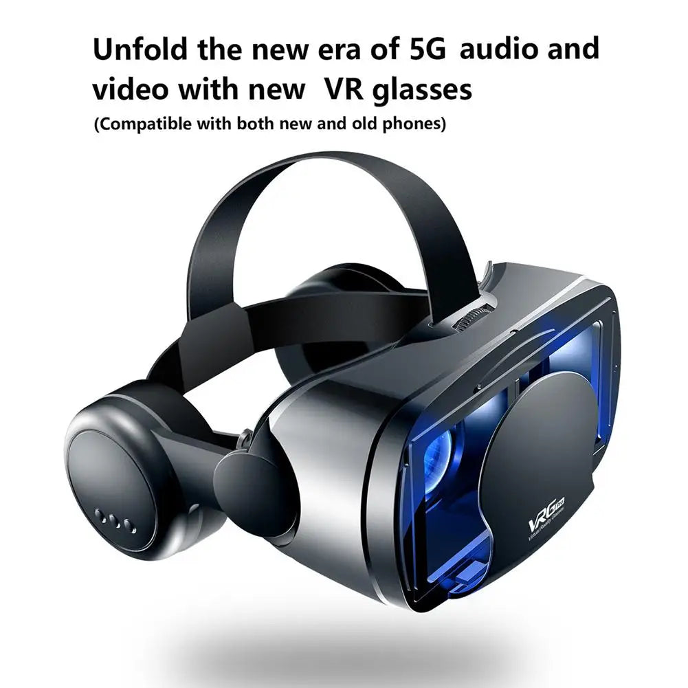 VRG Pro 3D Virtual Reality VR Glasses Devices Headset Viar Goggles Helmet Lenses Smart For Phone Smartphones Viewer Cell Devices