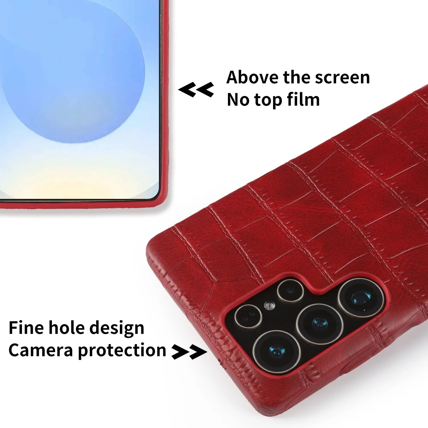 Premium Magnetic Crocodile Pattern Leather Case For Samsung Galaxy S26 Ultra S25 S24 S23 For Magsafe Full Wrapped PU Back Cover