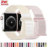 Nylon Loop Strap for Apple Watch Band Ultra-2 49mm 42mm 46mm 45mm 44mm 40mm Sport Bracelet Iwatch Bands Series11 10 9 8 7 6 5 4