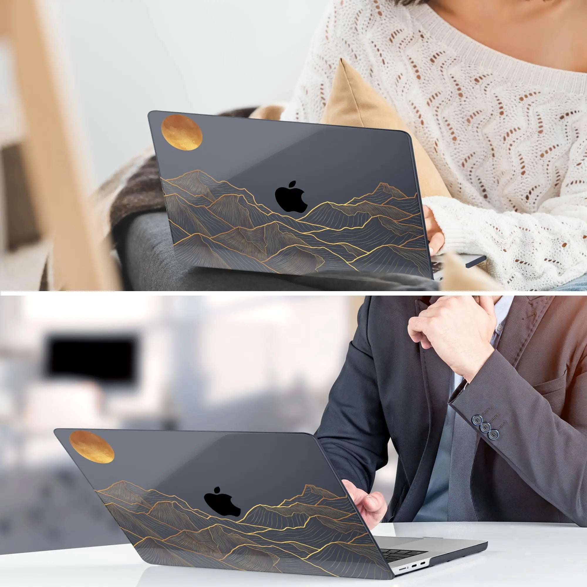 Creative Laptop Case For Macbook Neo 2026 Air13.3 A2337 Pro13.3 A2338 Pro14 A3112 Air13.6 A3113 Air15 Transparent Hard Shell