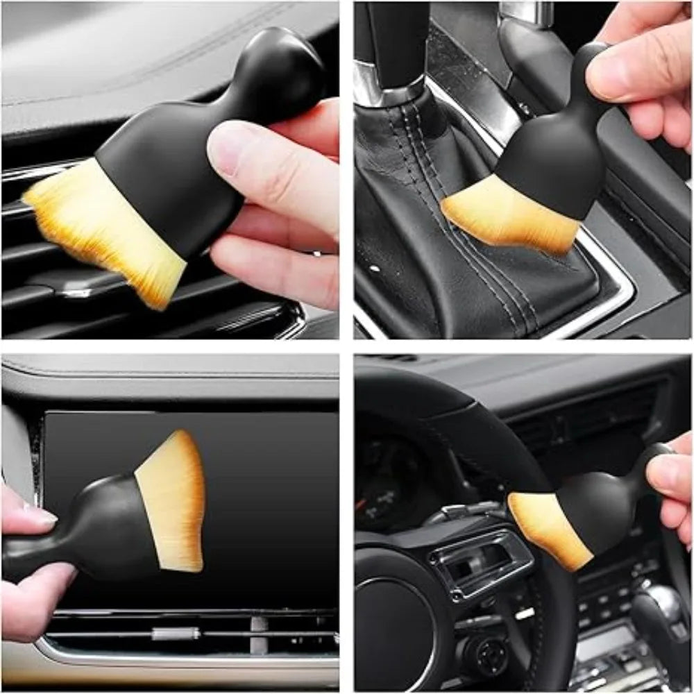 1-50Pcs Car Vent Cleaning Soft Brush Car Brush Gap Dust Removal Car Detailing Instrument Cleaning Brush for Home Cleaning