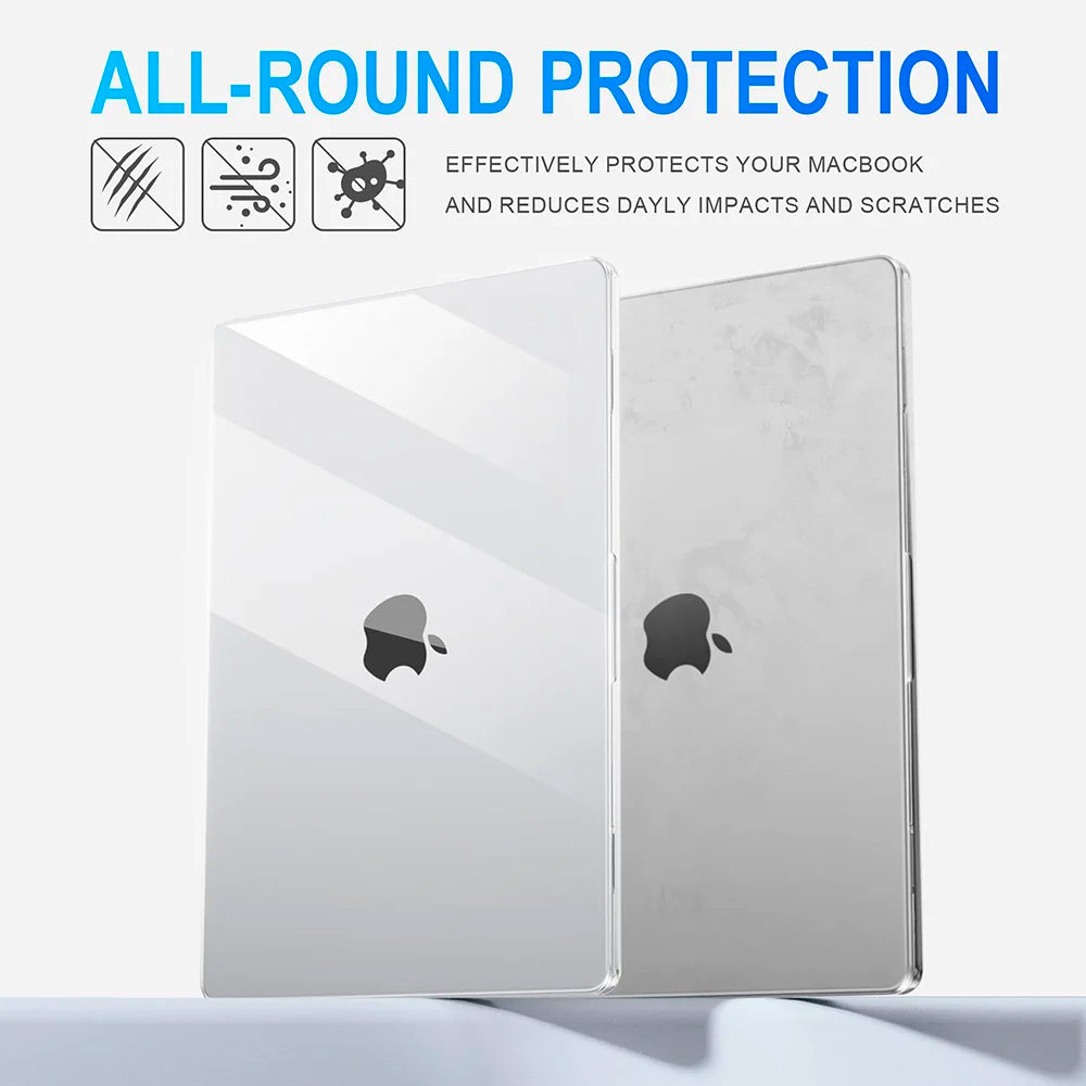 Laptop Case For MacBook Pro 14 M5 M4 M3 M2 M1 Case MacBook Pro14.2 M5 A3427 A3426 A3112 A3401 A3185 A2992 A2918 A2779 Case Cover
