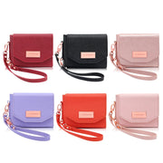 Girls Hand Strap Wallet Leather Phone Case Fit For Samsung Galaxy Z Flip 8 Flip7 6 5 4 3 5g Flip5 Flip4 Flip3 Holder Phone Cover