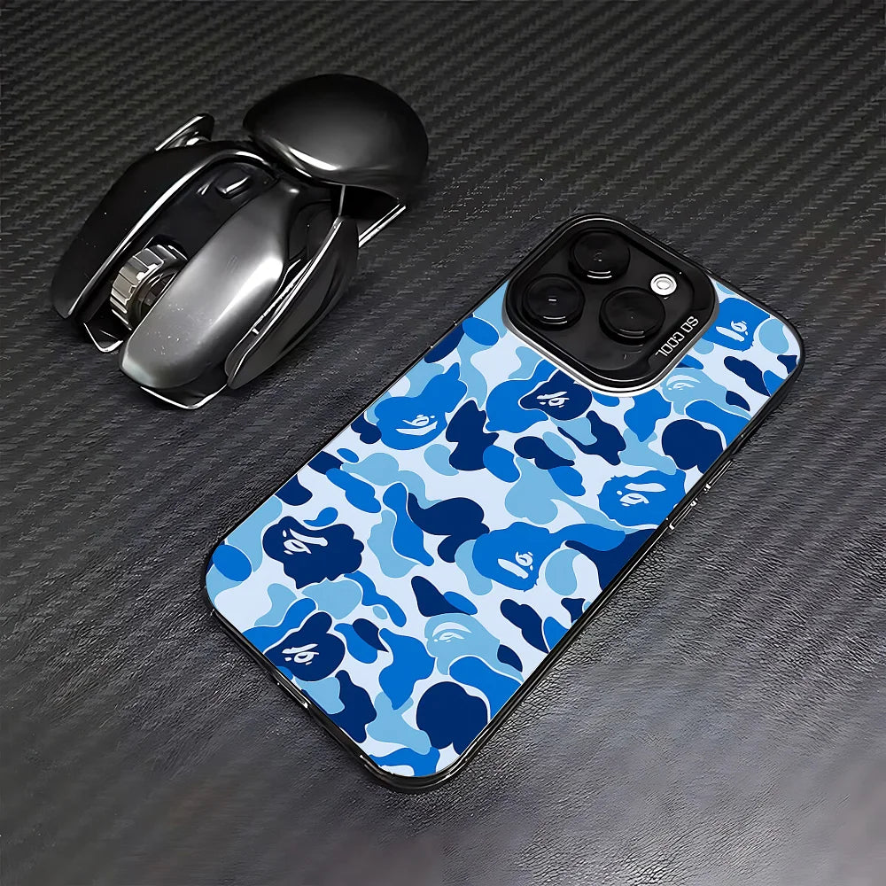 Phone Case for Samsung Galaxy S26 S25 S24 S23 S22 S21 S20 Note20 FE Ultra Edge Plus 4G 5G Anti Fall Cover Fashion BBapeS-Cool