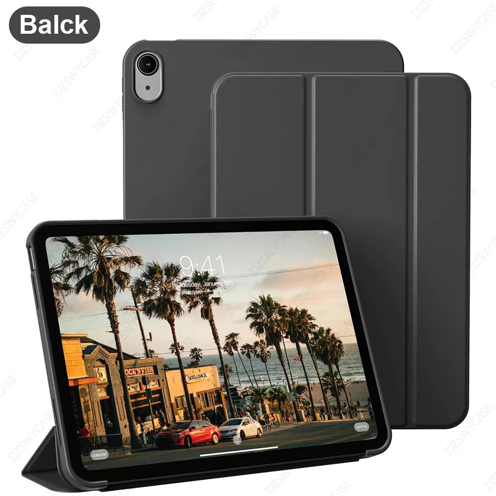 Case for iPad 11th (A16) 11 Inch 2025/10th Gen 10.9 Inch 2022, Support Auto Wake/Sleep, Trifold Stand Cover, with Soft TPU Back