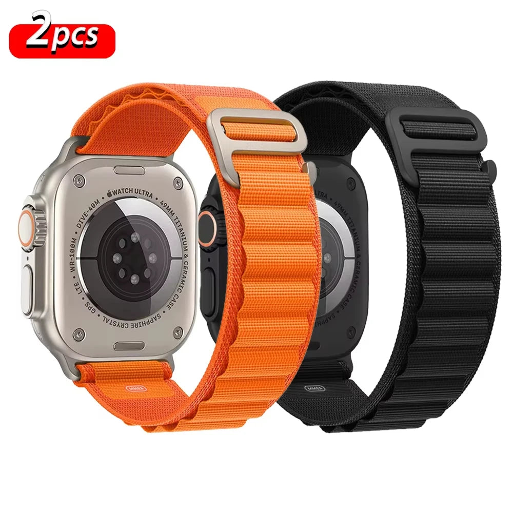 Alpine Loop Strap for Apple Watch Band Ultra 3 2 49mm 46mm 45mm 44mm 41mm 46mm 42mm Bracelet iWatch Series 11 10 9 8 7 6 5 SE 3