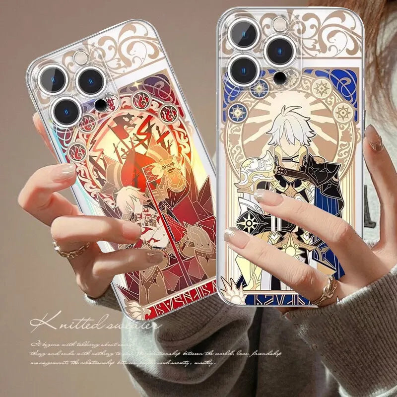 Honkai Star Rail Phainon Phone Case For IPhone 16e 16 15 14 13 12 11 17 Pro Max XR XS Max 14 15 16 Plus Mini Soft Clear Cover