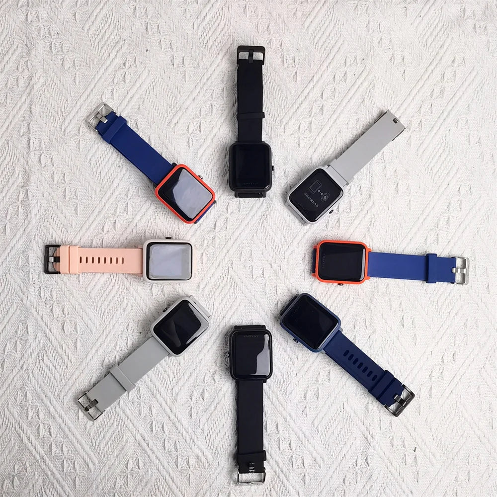 Amazfit SmartWatch Bip S GPS GLONASS 31g Feather-Light Body Bluetooth Heart Rate Measurement Sports Watch Used 90-95 New No Box