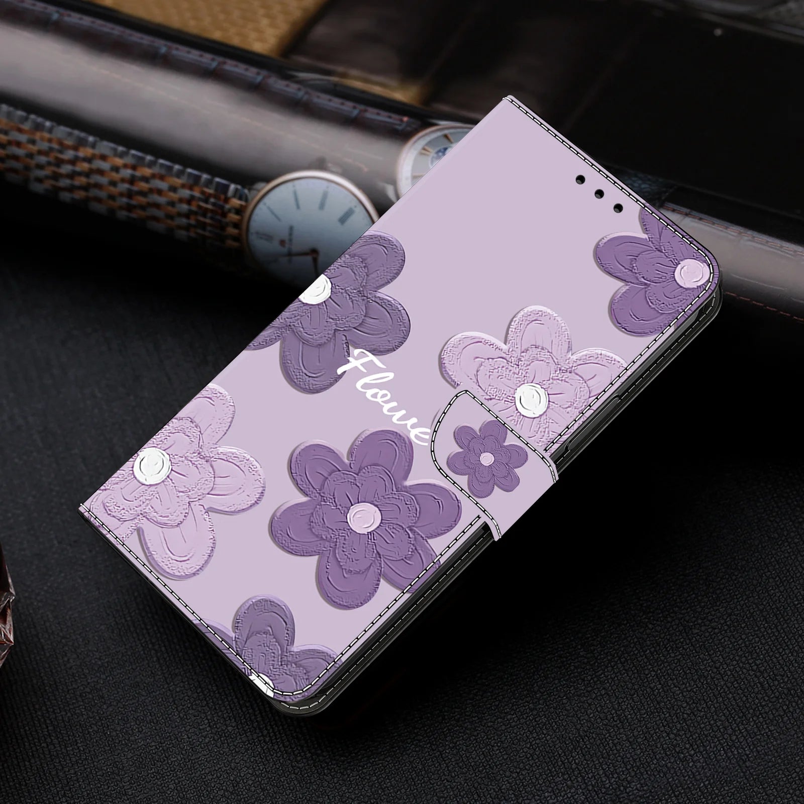 3D Magnetic Flip Leather Wallet Case For Samsung Galaxy S25 S24 S23 S22 S21 S20 S10 S10e S9 S8 Plus Ultra FE EDGE 4G/5G