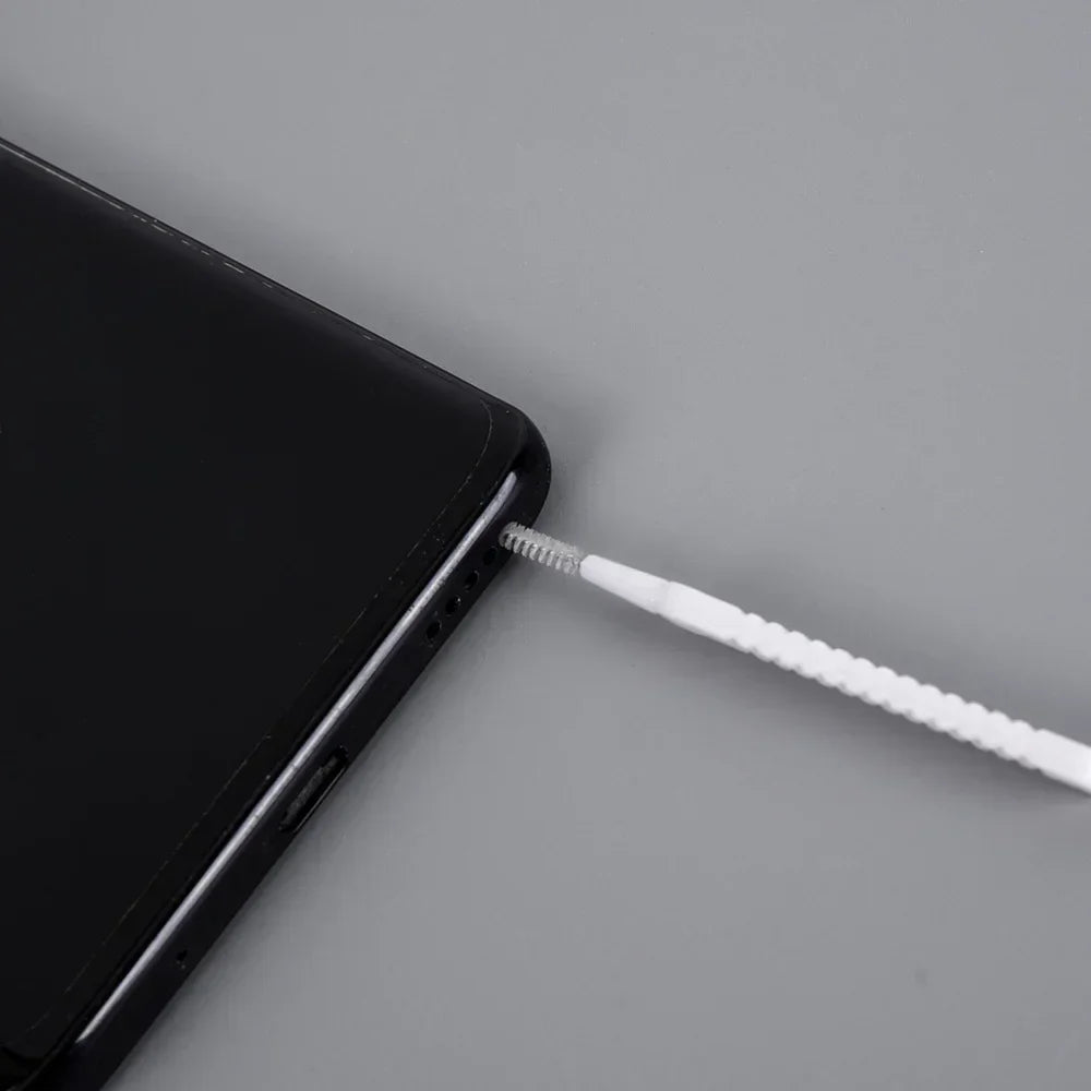 Cell Phone Charging Port Dust Plug with Cleaning Brush for IPhone 17 16 14 13 Pro Max Plus Samsung Xiaomi IOS Type C Cleaner Set