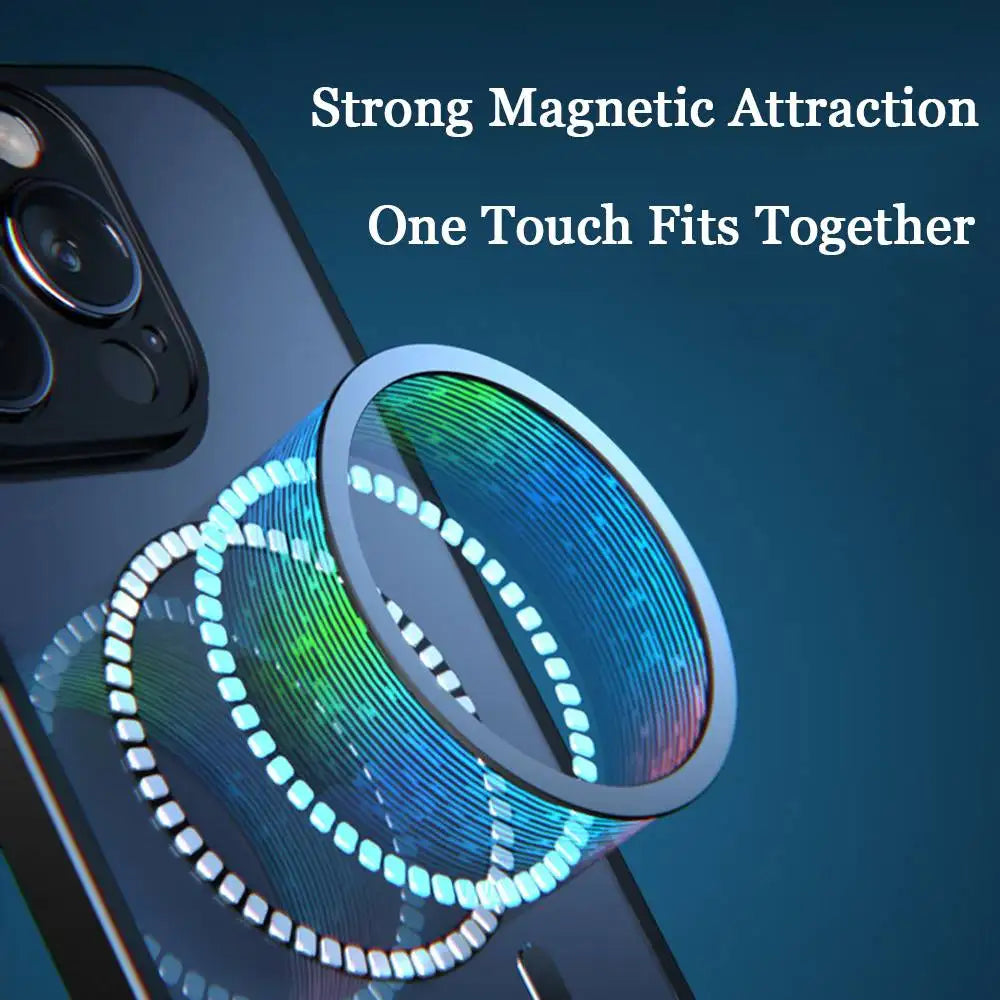 Movie IronMan Phone Case Magnetic Case For iPhone 17 16 14 13 12 11 15 Pro Max Plus For Magsafe Wireless Charge Cover