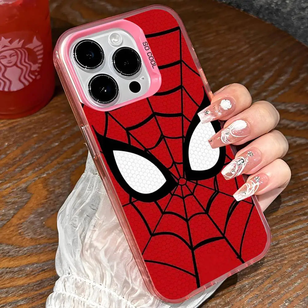 Anime Spiders-Man Phone Case for Samsung Galaxy A37 A57 A17 A07 A16 A06 A35 A55 A25 A05S A15 A56 A54 A36 A34 A24 A26 4G 5G Cover