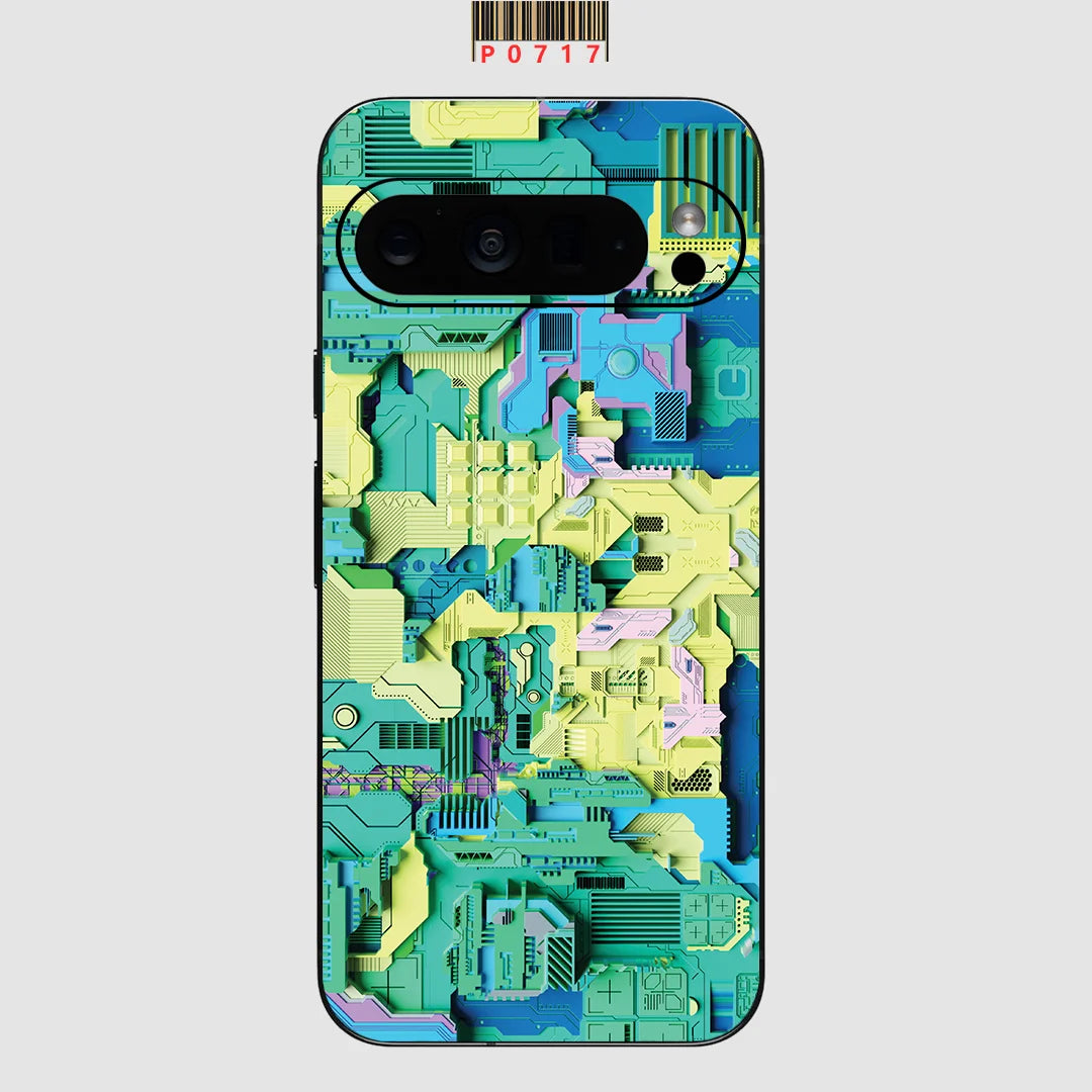 Colorful Skin for Google Pixel 10 9 8 7 Pro 6 6pro Back Screen Protector Film Cover Case Macaroon Wrap Matte Sticker