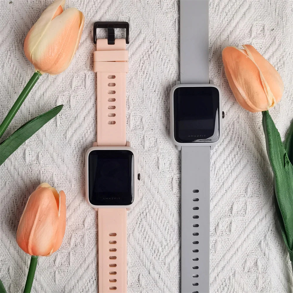 Amazfit SmartWatch Bip S GPS GLONASS 31g Feather-Light Body Bluetooth Heart Rate Measurement Sports Watch Used 90-95 New No Box