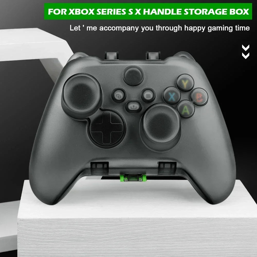 Transparent Handle Protective Storage Case for XBOX Series S/X Controller Dust-proof Cover Shell for PS5/Switch Pro Gamepad