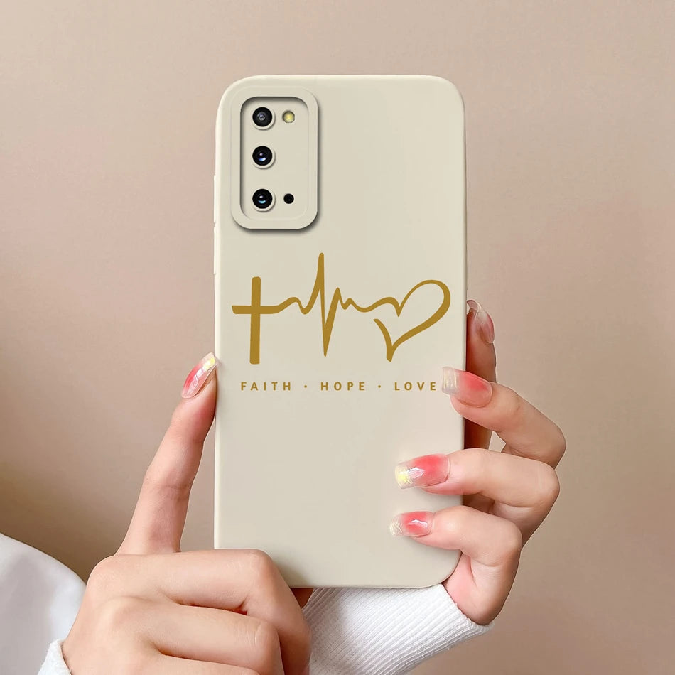 For Samsung S20 FE Plus Ultra Phone Case Funny Camera Protection New Liquid Silicone Cover For Galaxy S20FE S 20 S20Plus Funda