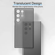 UltraThin 0.3mm shockproof transparent Outer case For Samsung Galaxy S26 S25 S24 Ultra Plus Solid Color Clear Frosted Matte Case