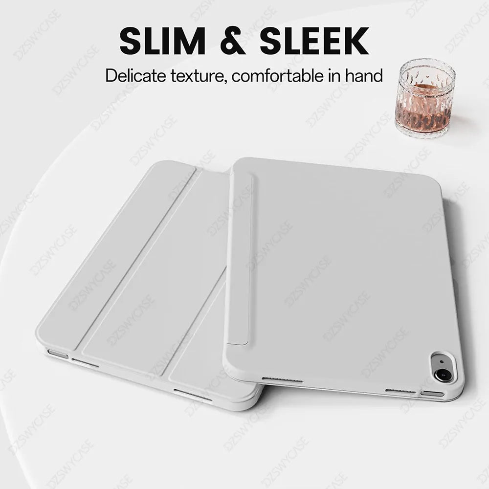Case for iPad 11th (A16) 11 Inch 2025/10th Gen 10.9 Inch 2022, Support Auto Wake/Sleep, Trifold Stand Cover, with Soft TPU Back