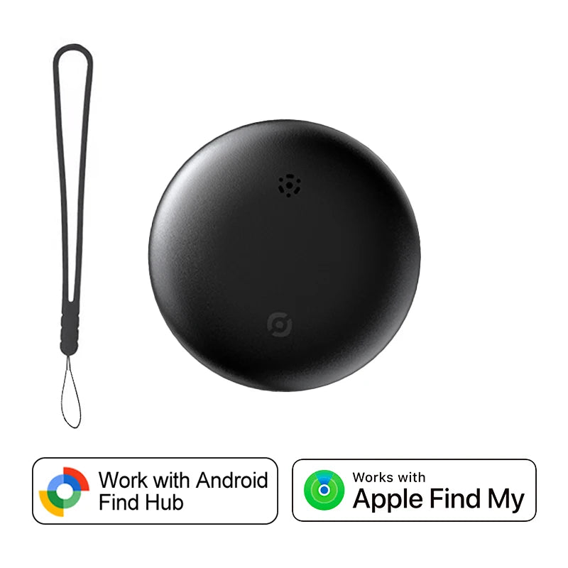Dual System Pet Smart Tracker Tag With Cat Collar Android/iOS Anti-Lost GPS Tracker Works With Apple Find My /Google Find Hub