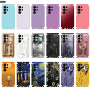 MIX002 Skins Grain Film Wrap Phone Back Sticker For SAMSUNG Galaxy S25 S26 Ultra S24 Plus S22 Ultra S22 S21 FE Film