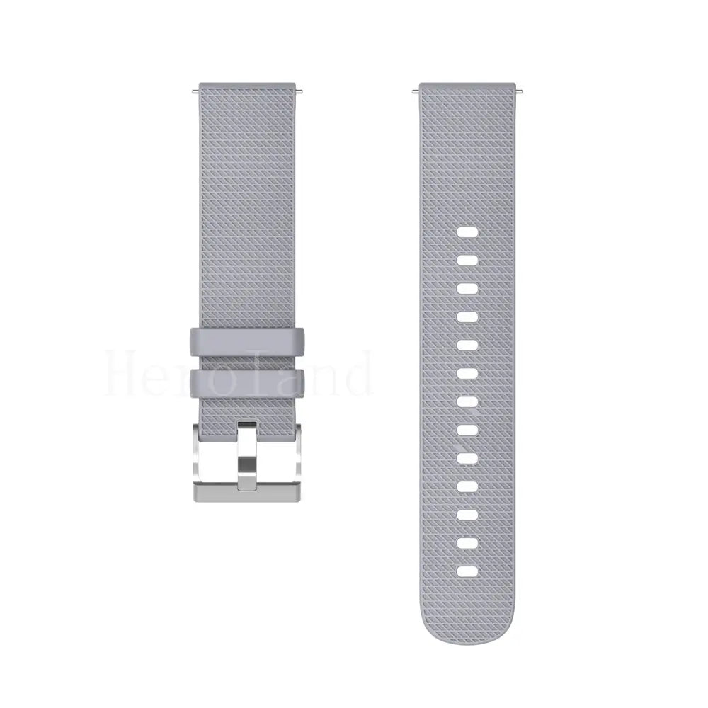 Premium Silicone Watchband WatchStrap Silicone Bracelet Quick Release Rubber Strap WristBand 18mm 20mm 22mm Width Replacement
