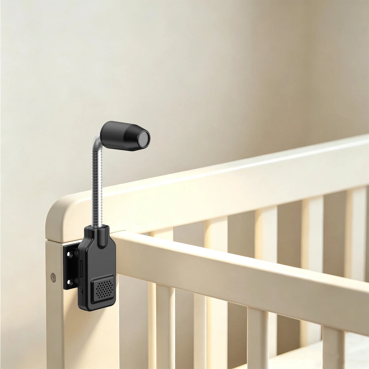 PNZEO Smart Flexible Gooseneck Baby & Pet Monitor Camera Motion Detection Two-Way Audio Home Security Camera