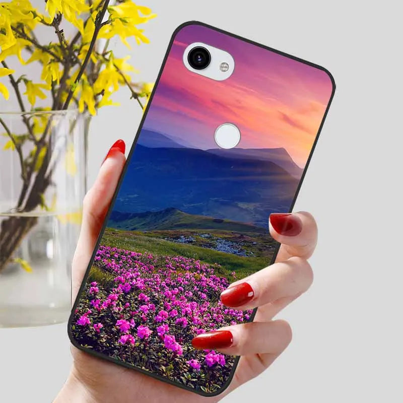 Phone Cases For Google Pixel 3a XL Case Shockproof Silicone Soft TPU Coque for Google Pixel 3 XL Pixel3 Pixel3A 3XL Bumper Cover