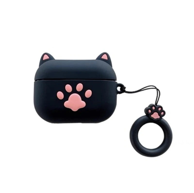 Cute Polka Dots Bow Silicone Case For Apple AirPods 2 3 4 Pro 2 Pro3 Earphone Charging Headphones Case Airpods Protect Cover