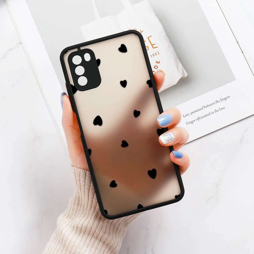 A52 Case For Samsung Galaxy A53 5G Funda A54 A34 A32 A33 A71 A51 S20 FE A50 A13 A22 A21S S21 S23 Ultra S22 Matte Covers Coques