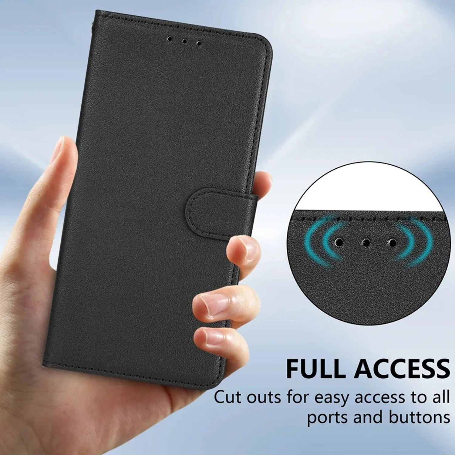 Wallet Card Slot Frame Stand Magnetic Flip Phone Leather Case For iPhone 16e 16 Pro Max 15 Plus 14 13 12 11 X XS Anti-fall Cover