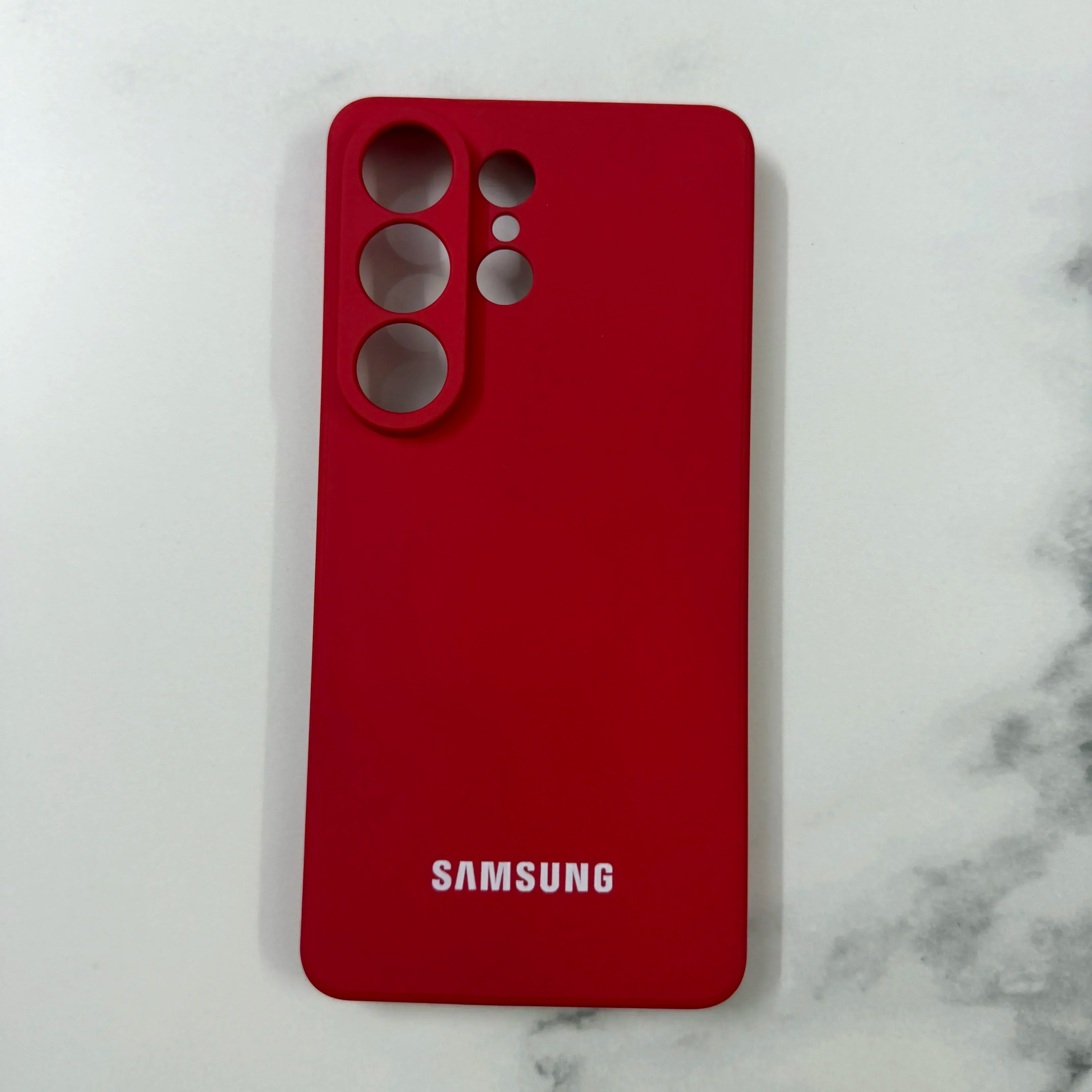 Liquid Silicone Solid Color Phone Case For Samsung Galaxy S26 S25 S24 S23 S22 S21 S20 Ultra +Plus S25 S24 S23 S21 S20 FE Case